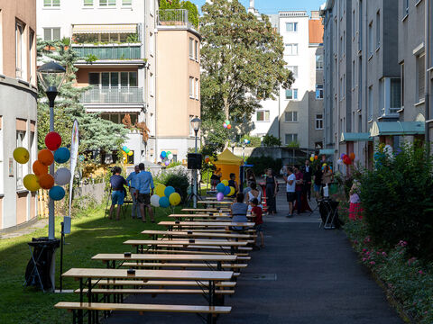 Heinrich-Collin-Straße 8-14: Sommerfest vom 21. August 2020